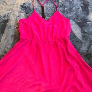 Hot Pink Summer Dress